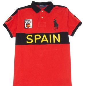 Ralph Lauren Polo Spain Custom Fit Polo